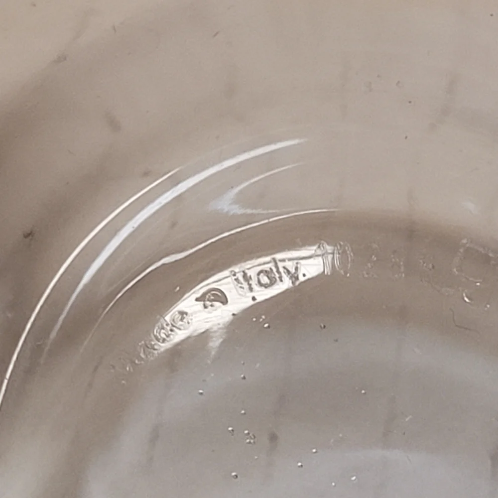 Vintage Pair of Blue Barware Glasses from Italy